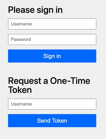 Multi-Factor Authentication choices