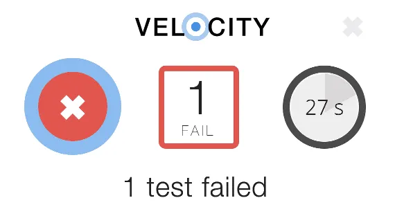 velocity-result-failed